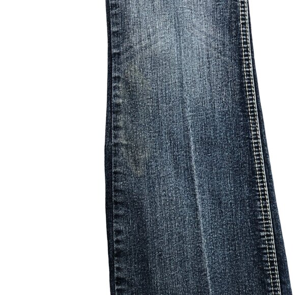 Red Camel Jeans Juniors 9 Bling Low Rise Distressed Embellished Bling Womens Pan - Picture 11 of 15